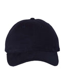 Heavy Brushed Twill Unstructured Cap