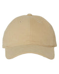 Heavy Brushed Twill Unstructured Cap