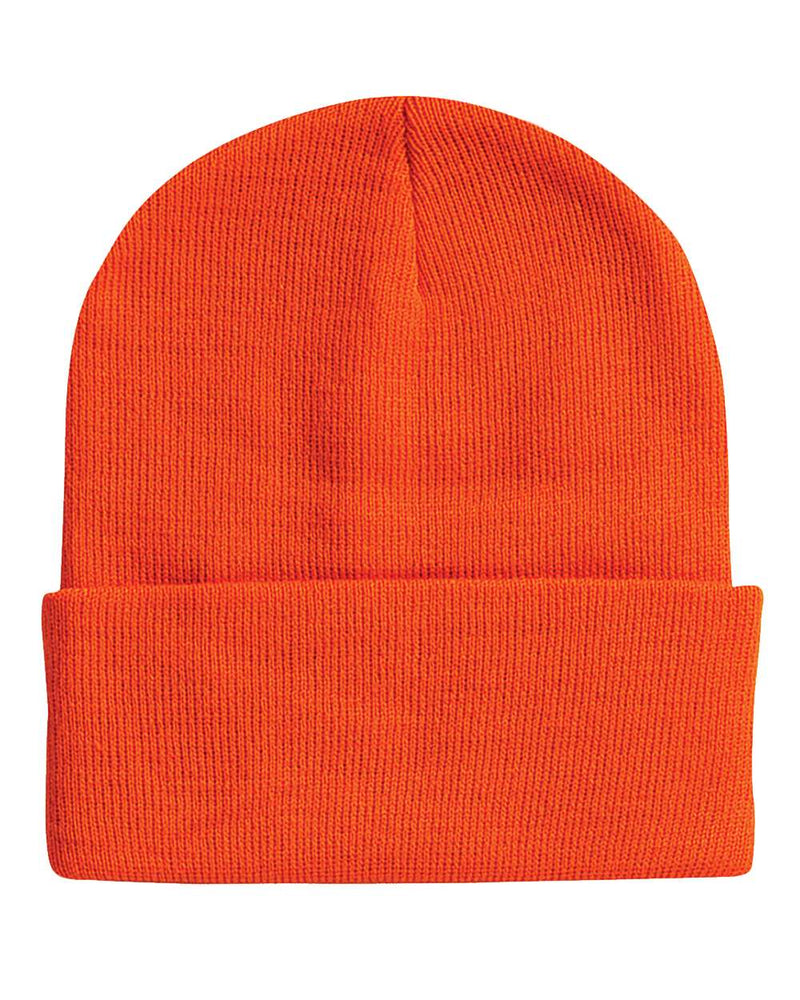 Solid 12" Cuffed Beanie