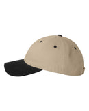 Heavy Brushed Twill Unstructured Cap