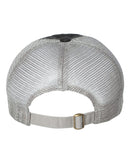 Contrast-Stitch Mesh-Back Cap