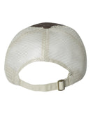 Contrast-Stitch Mesh-Back Cap