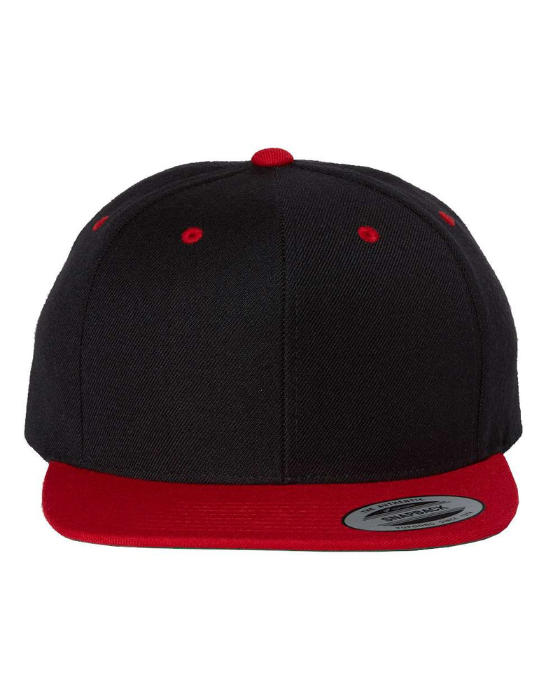 Flat Bill Snapback Cap