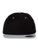 Flat Bill Snapback Cap