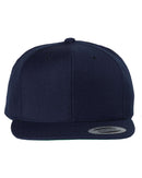 Flat Bill Snapback Cap