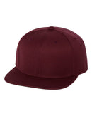 Flat Bill Snapback Cap