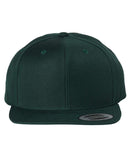 Flat Bill Snapback Cap