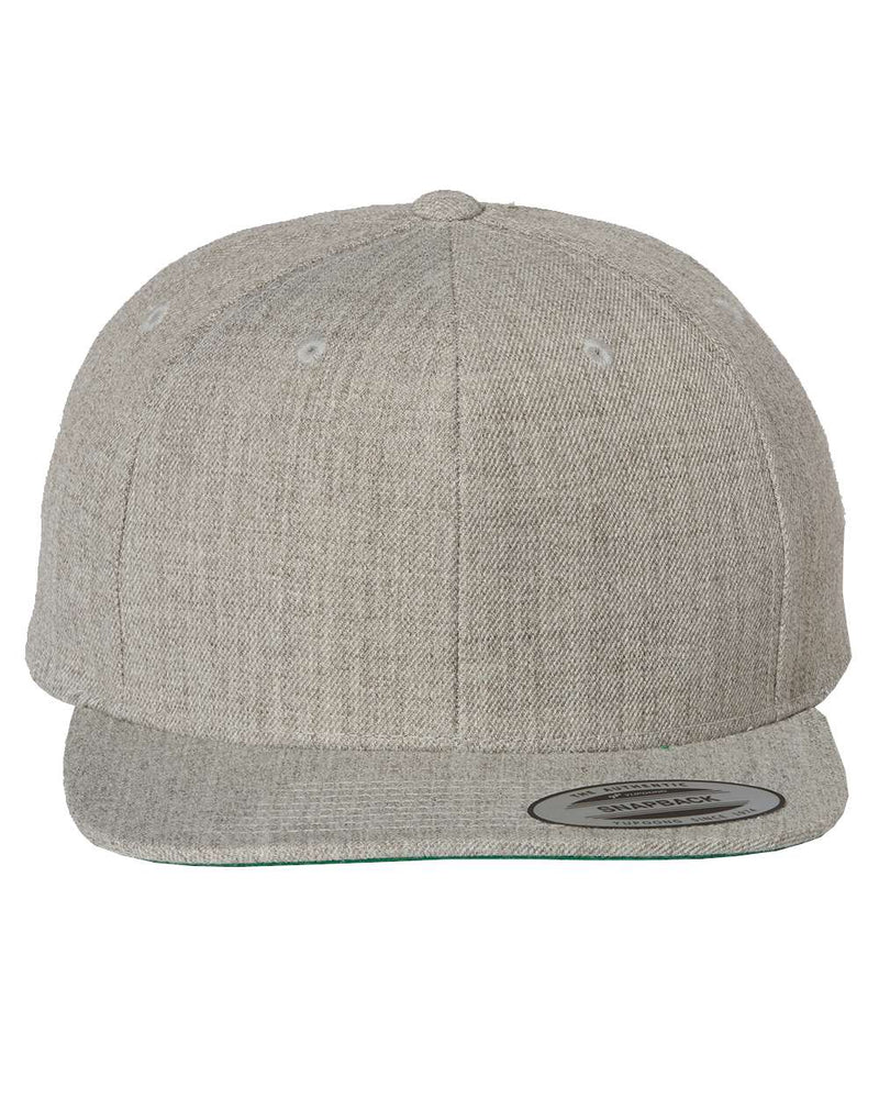 Flat Bill Snapback Cap