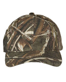 Garment-Washed Camo Cap