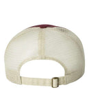 Valucap - Contrast-Stitch Mesh-Back Cap - 3100