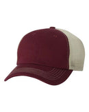 Valucap - Contrast-Stitch Mesh-Back Cap - 3100