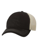 Valucap - Contrast-Stitch Mesh-Back Cap - 3100