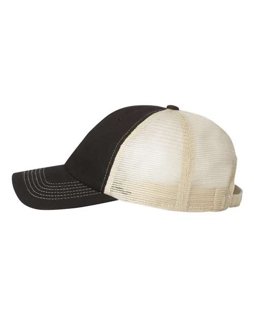 Sportsman - Contrast-Stitch Mesh-Back Cap - 3100