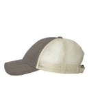 Valucap - Contrast-Stitch Mesh-Back Cap - 3100