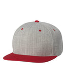 Flat Bill Snapback Cap