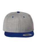 Flat Bill Snapback Cap