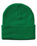 Solid 12" Cuffed Beanie