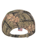 Camo with Flag Visor Cap