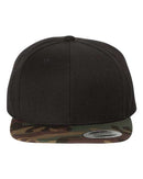 YP Classics - Premium Flat Bill Snapback Cap - 6089M