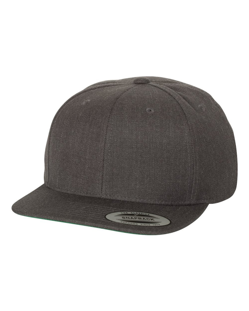 Flat Bill Snapback Cap