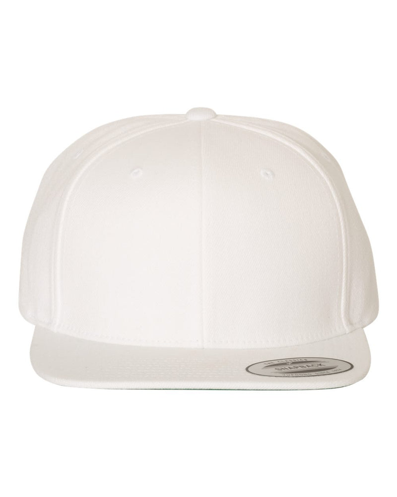 Flat Bill Snapback Cap