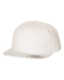 Flat Bill Snapback Cap