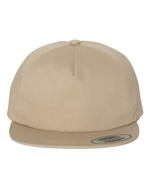 YP Classics - Lightly-Structured Five-Panel Snapback Cap - 6502