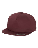 YP Classics - Lightly-Structured Five-Panel Snapback Cap - 6502