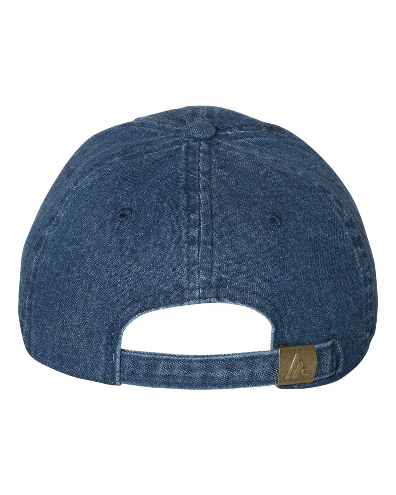 Washed Denim Cap