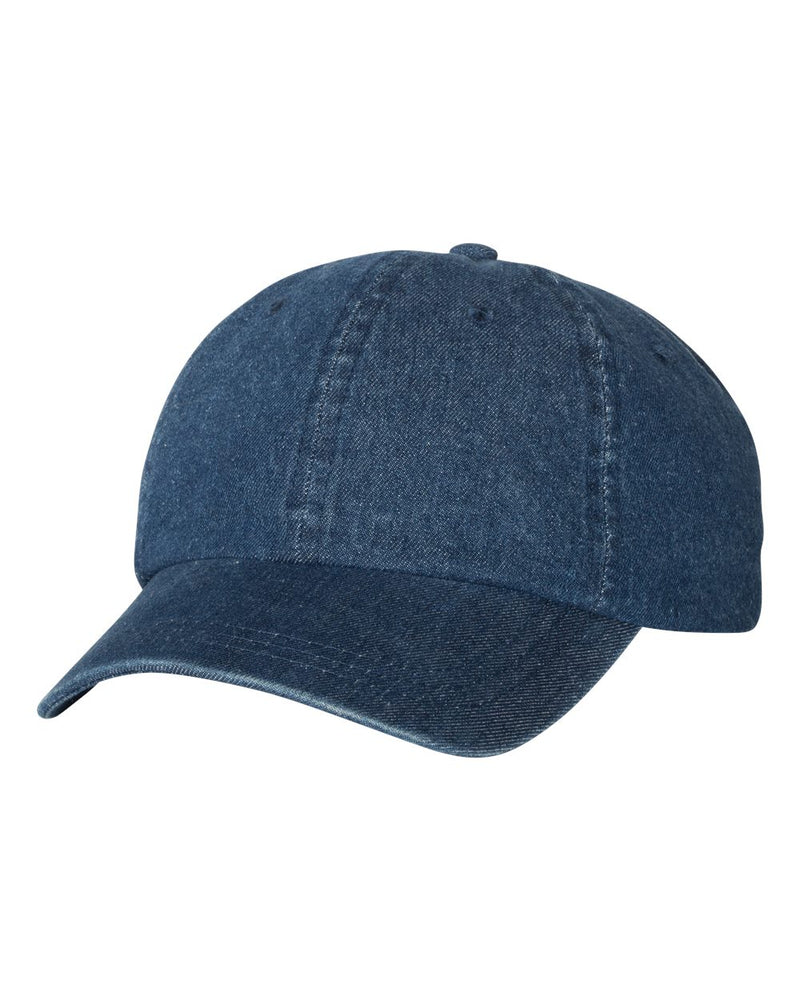 Washed Denim Cap