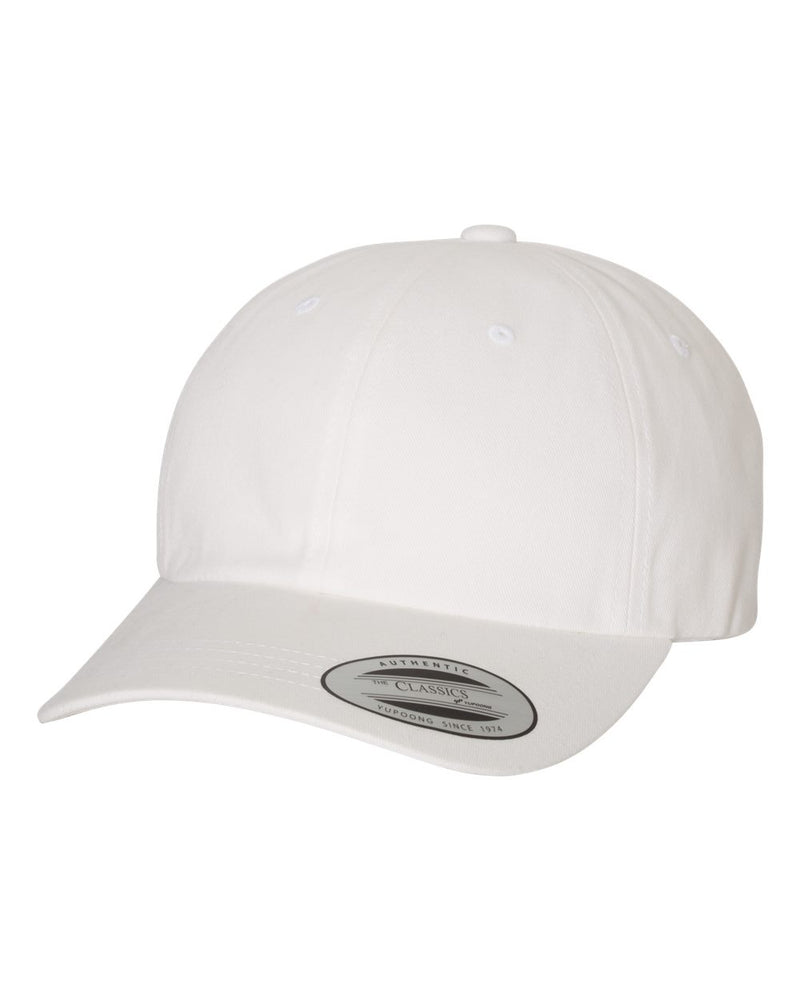 Peached Twill Dad's Cap