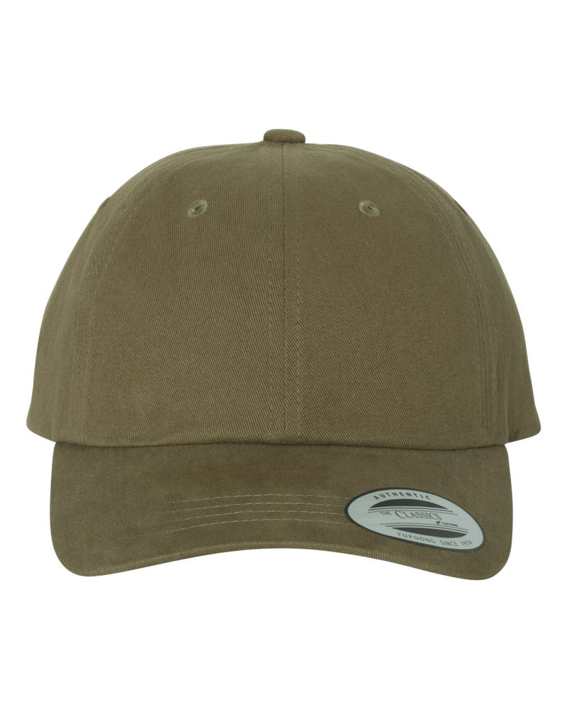 Peached Twill Dad's Cap