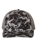 Patterned Snapback Trucker Cap