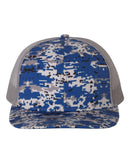 Patterned Snapback Trucker Cap