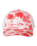 Patterned Snapback Trucker Cap