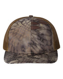 Patterned Snapback Trucker Cap
