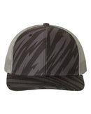 Patterned Snapback Trucker Cap