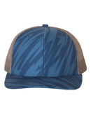 Patterned Snapback Trucker Cap