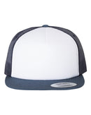 Flat Bill Foam Trucker Cap