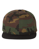 Flat Bill Snapback Cap