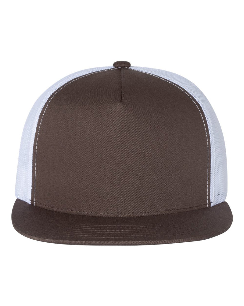 Flat Bill Trucker Cap