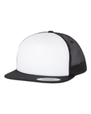 Flat Bill Foam Trucker Cap