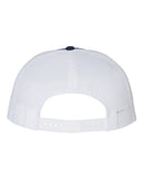 Wool Blend Flat Bill Trucker Cap