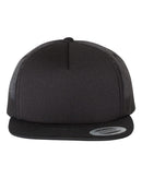 Flat Bill Foam Trucker Cap