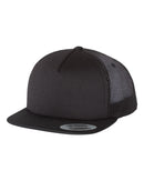 Flat Bill Foam Trucker Cap