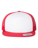 Flat Bill Foam Trucker Cap
