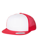 Flat Bill Foam Trucker Cap