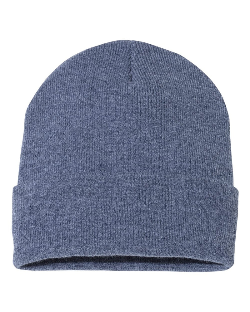 Solid 12" Cuffed Beanie