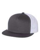 Flat Bill Trucker Cap