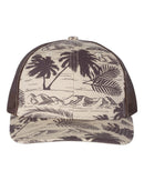 Patterned Snapback Trucker Cap